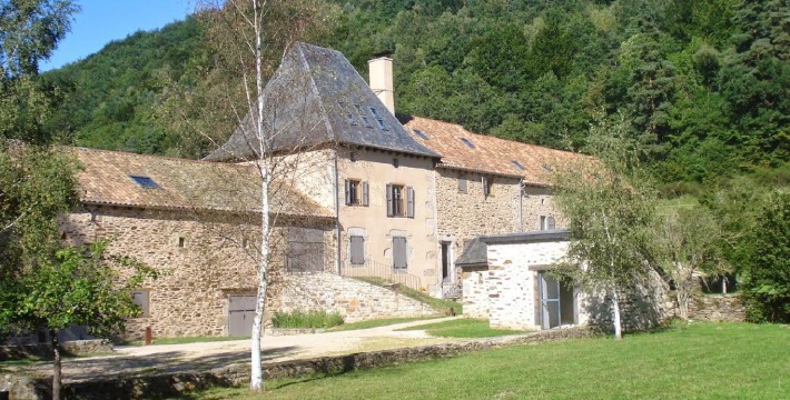 Photo du domaine de Laval dans le Cantal