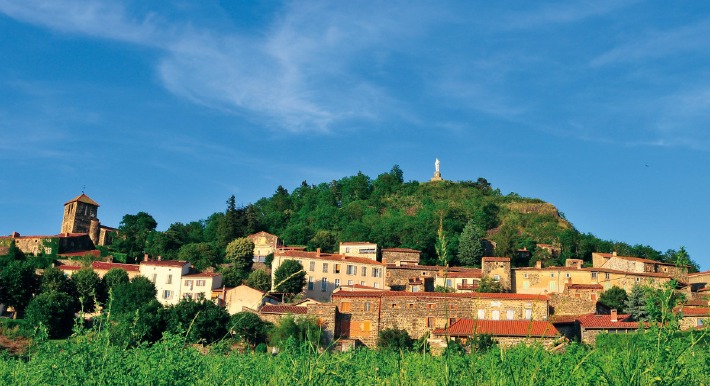 Photo du village d'Usson dans le Puy-de-Dôme