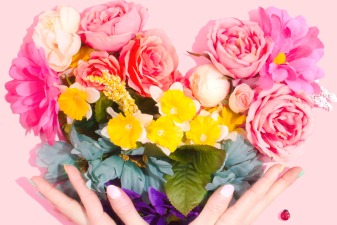 Bouquet de mariée décorée et préparé pour un mariage en Auvergne, près de Clermont-Ferrand