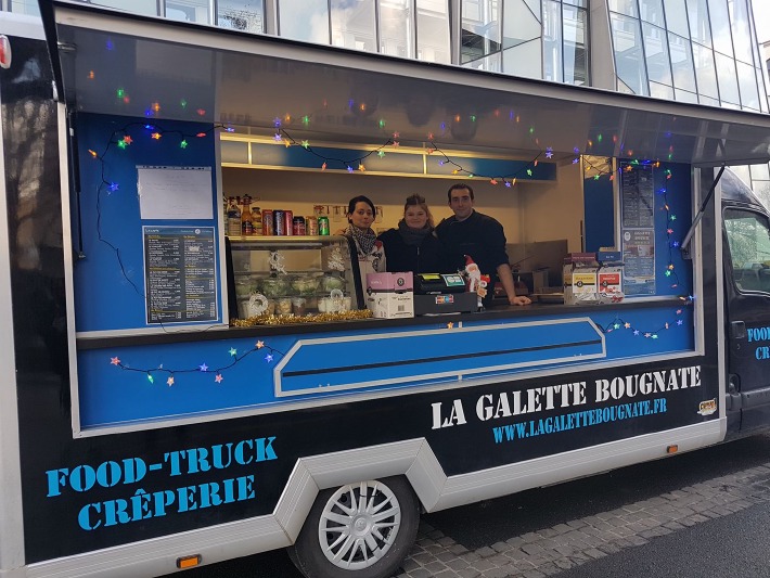 Photo d'un food truck privatisé près de Clermont-Ferrand pour un mariage