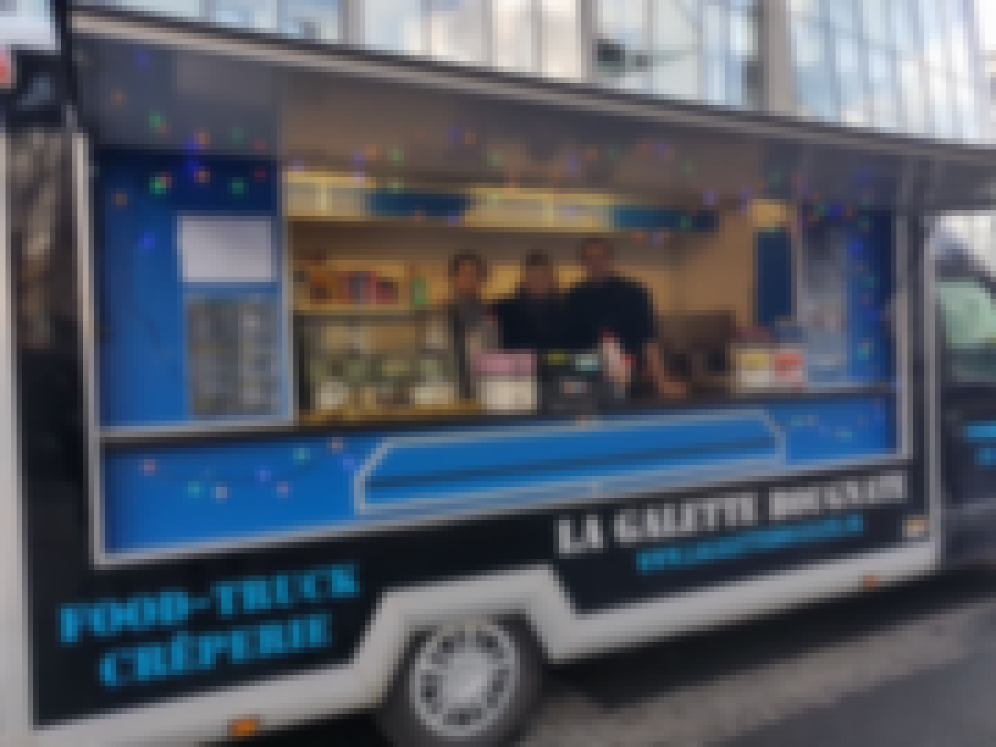 Photo d'un food truck privatisé près de Clermont-Ferrand pour un mariage