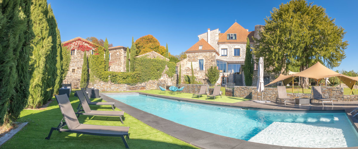 A religious wedding ceremony taking place in a French church
