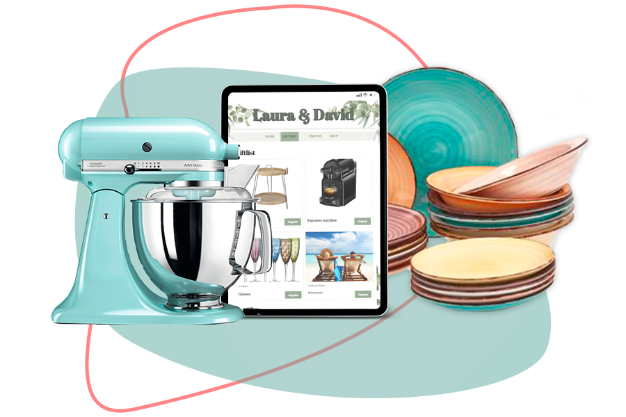 Photo des listes de mariages proposés par Zankyou