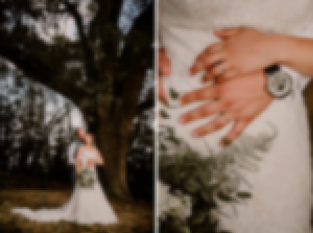 Photo d'un couple organisé à l'occasion d'un mariage pour une cérémonie en Auvergne