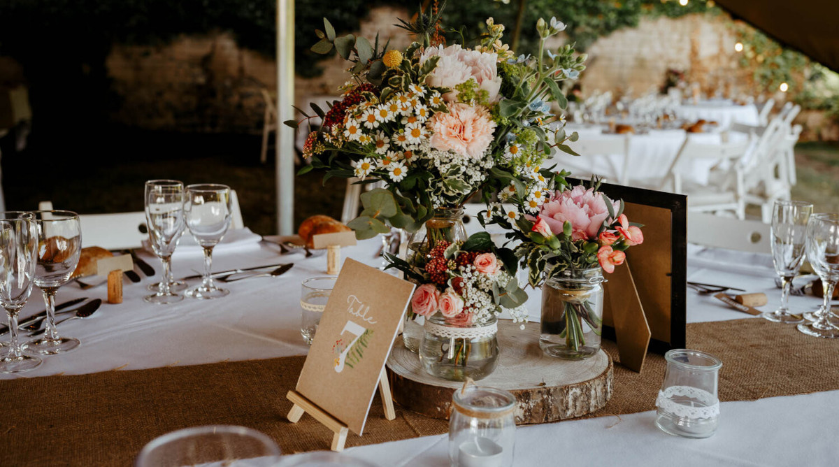 Mariage champetre : le lieu, les couleurs, la déco