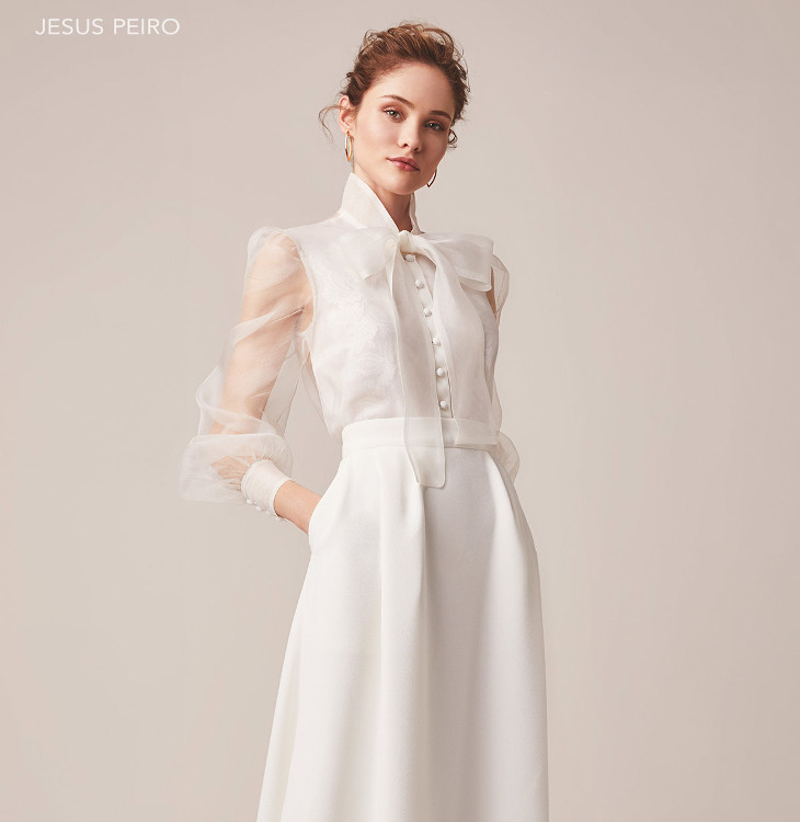 Robe de mariée de la collection Jesus Peiro.
