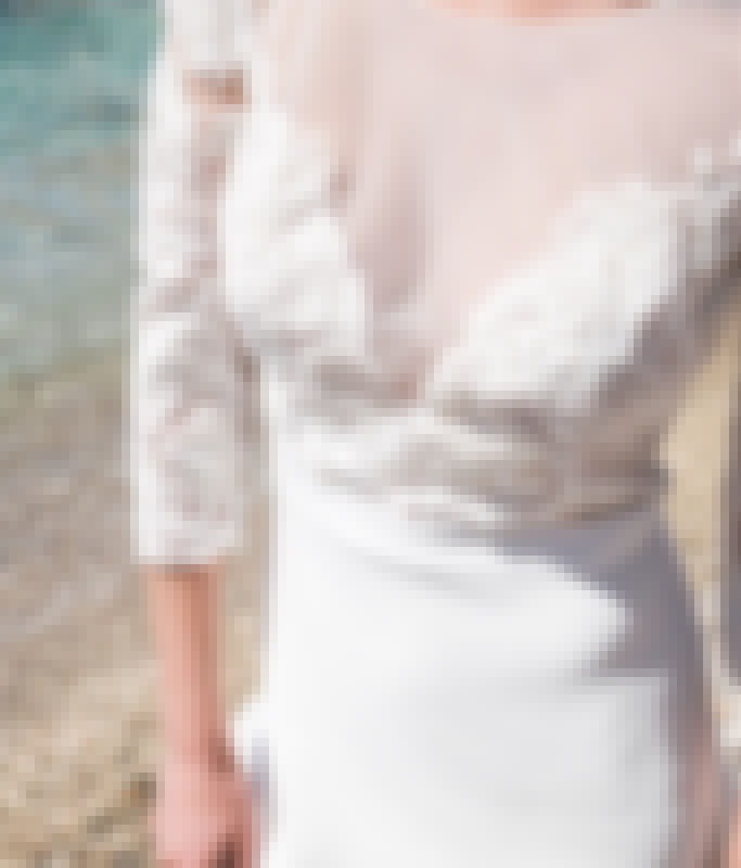Robe de mariée proposée par la marque Jeanne Source.