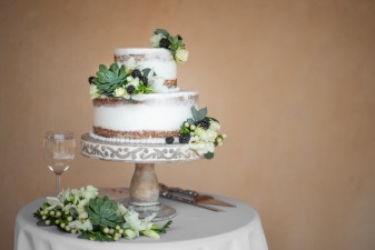 Photo d'un wedding cake préparé pour un mariage à Clermont-Ferrand dans le Puy-de-Dôme.