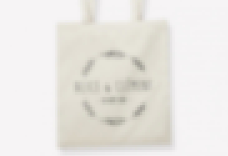 Sac en coton personnalisable pour un mariage de chez Tote the Bag