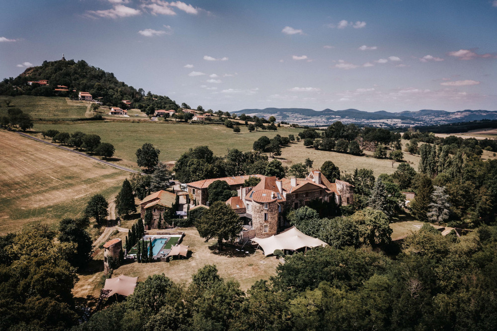 Photo du village d'Usson dans le Puy-de-Dôme