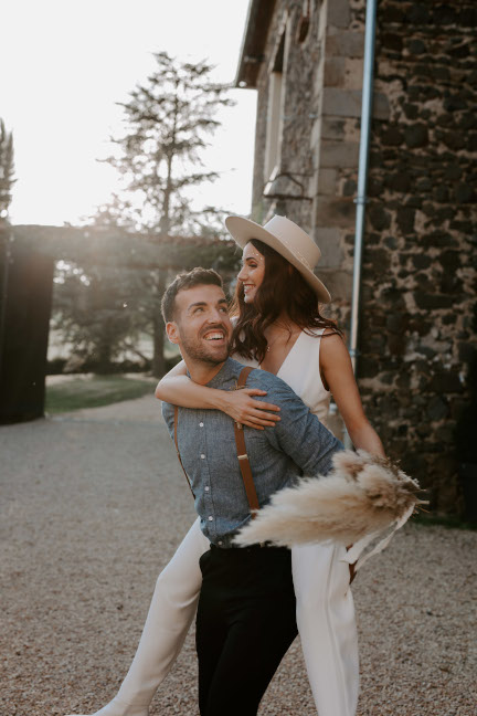 Célébration d'un mariage dans le Puy-de-Dôme au Château de Bois Rigaud