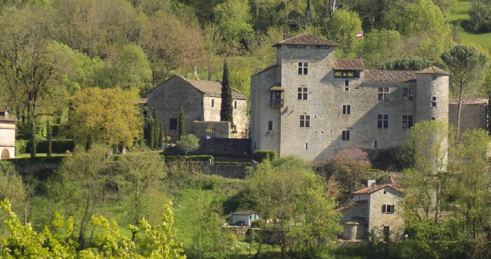 Château de Cas in the South West of France